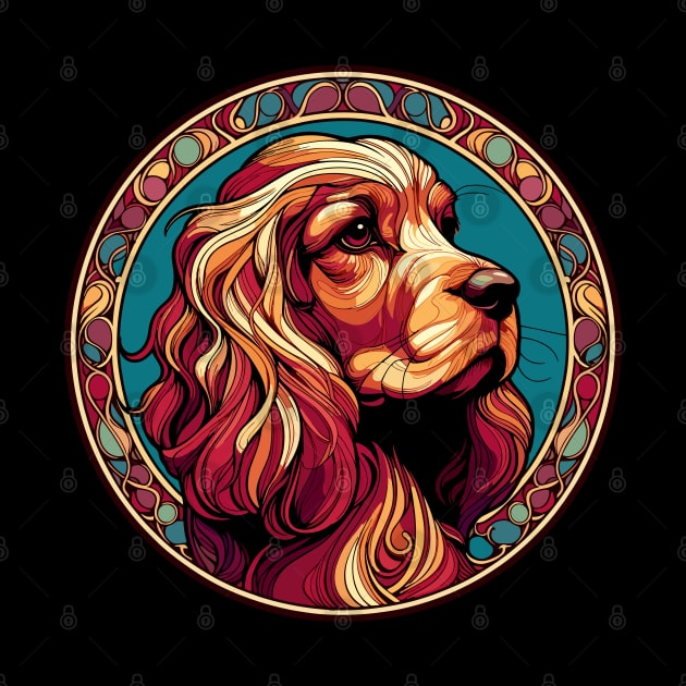 Cocker Spaniel - Art Nouveau - Dog Lover Design by RCDBerlin