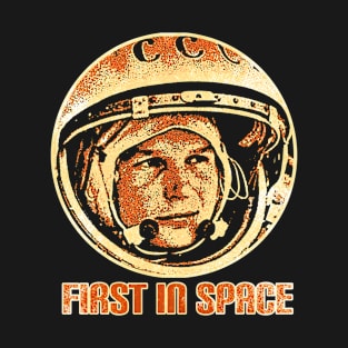 Yuri Gagarin Soviet Cosmonaut Astronaut T-Shirt