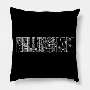 Bellingham Street Map Pillow