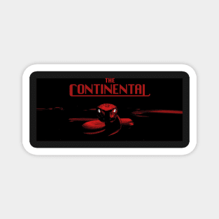 continental series john wick world graphic design illustration Magnet