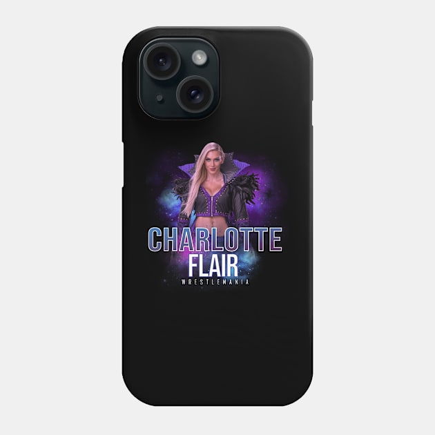 charlotte flair wrestle Phone Case by KomenX