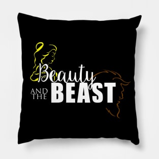 Beauty and the Beast Pillow