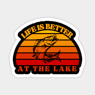 Life Is Better At The Lake Magnet