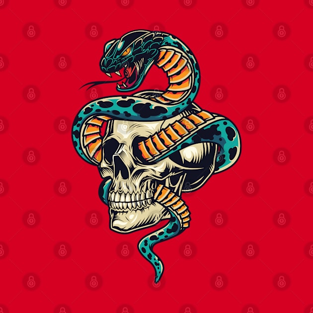 Snake Skull by Mako Design 