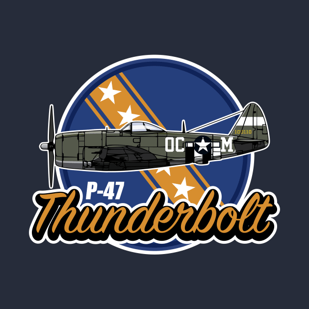 P-47 Thunderbolt by Tailgunnerstudios