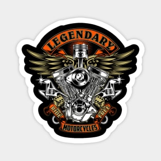 Legendary Motocycles Tazzum Magnet