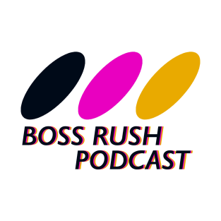 The Boss Rush Podcast Retro Logo - SGG T-Shirt