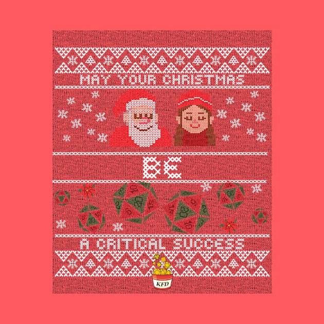 Critical Successful Christmas - Ugly Sweater by KYFriedDice