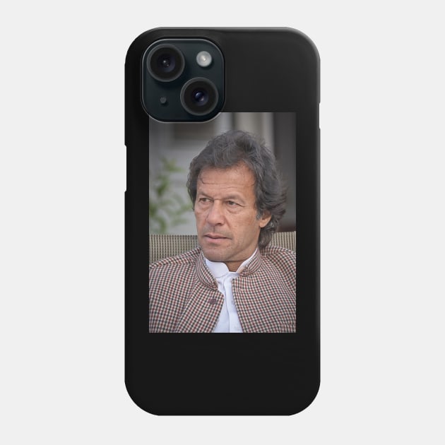 imran khan cricketer Phone Case by Light Up Glow 