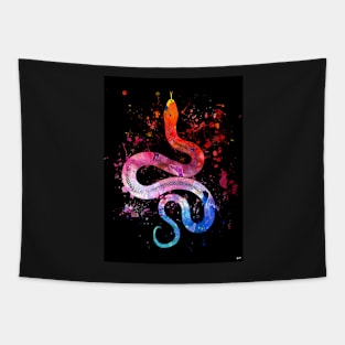 Snake Blacky Black Tapestry