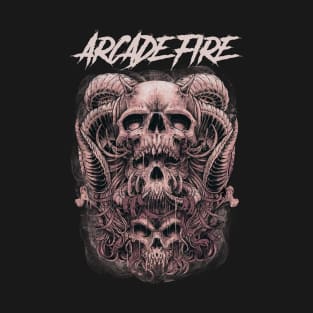 FIRE ARCADE BAND T-Shirt