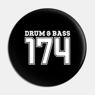 Drum and Bass 174 Pin