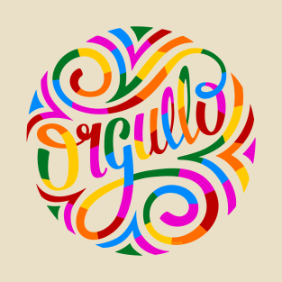 Orgullo lgtbi Lettering Mosaic T-Shirt