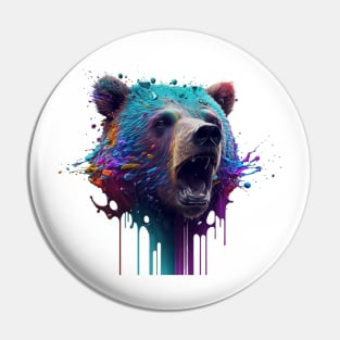 Bear Splash Art: Powerful Fantasy Representation #3 Pin