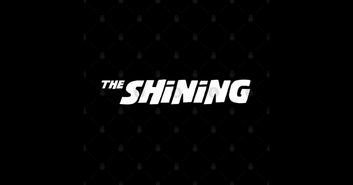 THE SHINING LOGO The Shining Sticker TeePublic