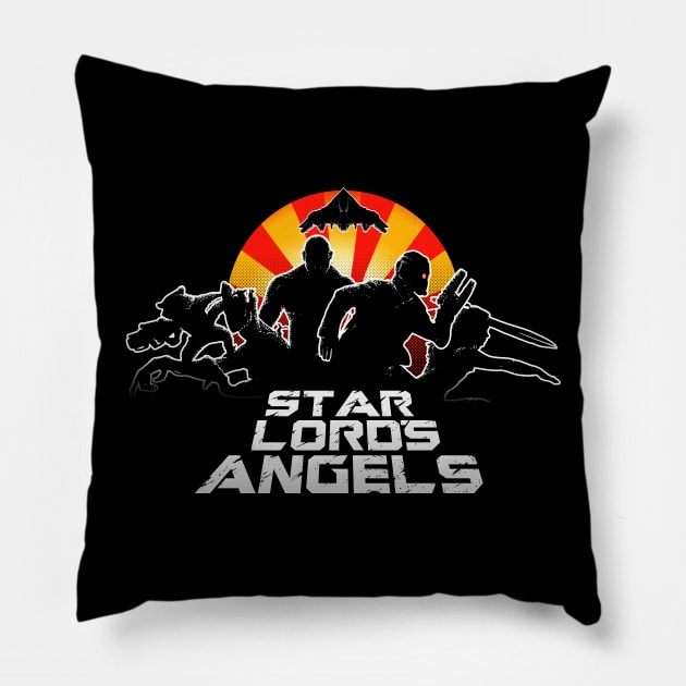 Star Lord's Angels Pillow by BER