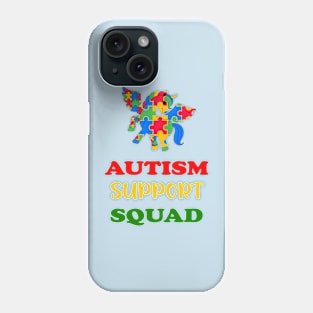 Autism support squad Phone Case