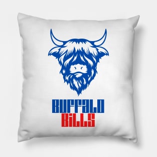 The buffalo bills design Pillow