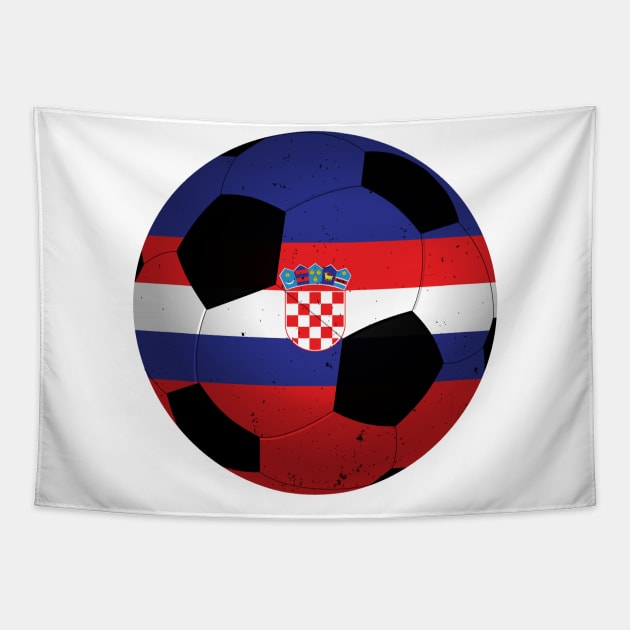 Soccer, Croatia soccer design, Croatian Flag Tapestry by maro_00