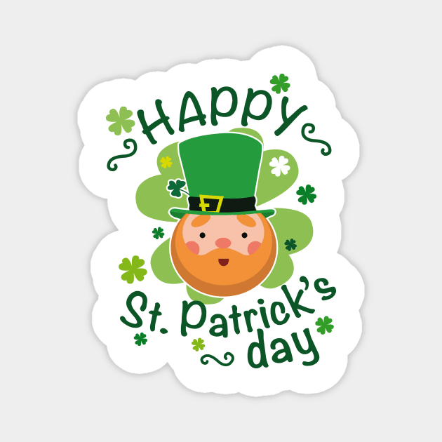 St Patricks Day Magnet by BOEC Gear