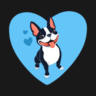 Boston Terrier Love Pup T-Shirt