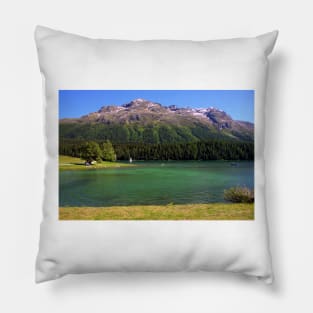 Lake St. Moritz Pillow