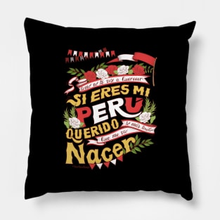 Peruvian Independence Pillow