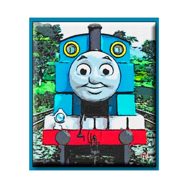 Thomas the tank engine by jsart2020