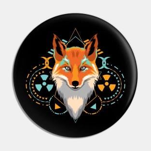 fox lover gift Pin