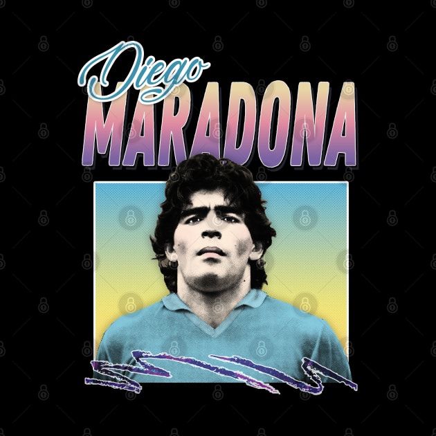 Diego Maradona / 90s Style Fanart Design by DankFutura