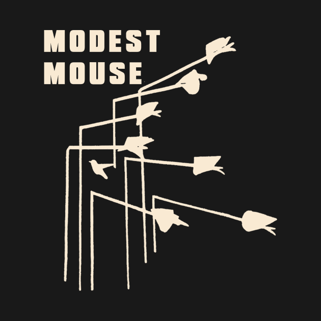 Modest Mouse - Flower by Matahari Store