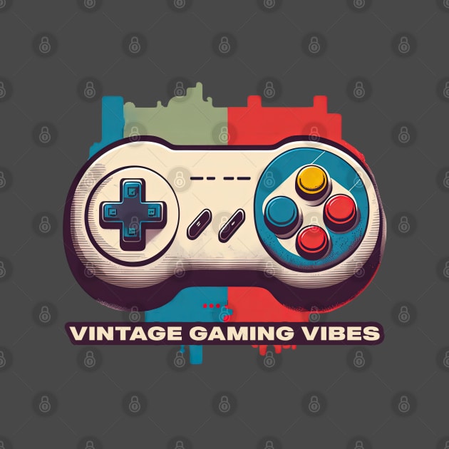 Classic Controller Crew. Vintage gaming. Retro gamepad by MaxDeSanje 