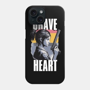 Ellie: Brave heart Phone Case