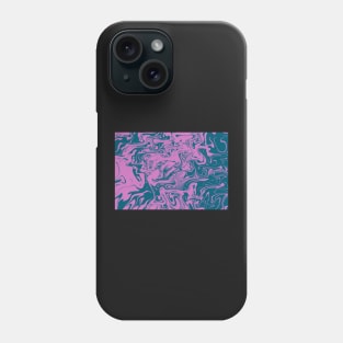 Purple Liquid Pattern Phone Case