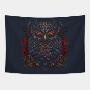 Owl Ornament Tapestry