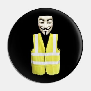 Yellow Vest Pin