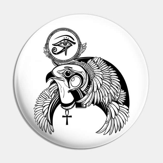 Eagle Ancient Egyptian Pin by DISOBEY