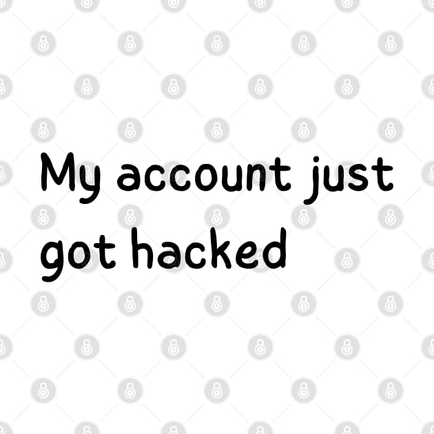 my account just got hacked by mdr design