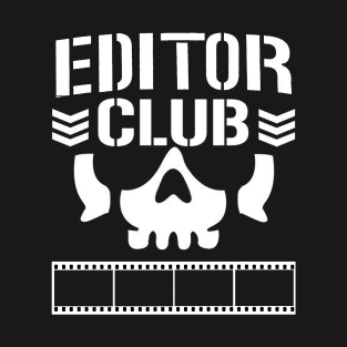 Editor Club - Bullet Club Parody T-Shirt