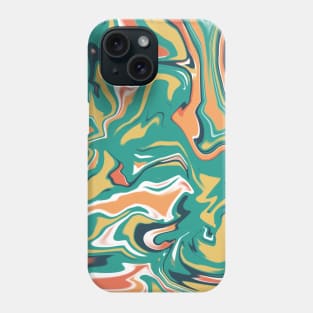 Liquid marble texture Phone Case