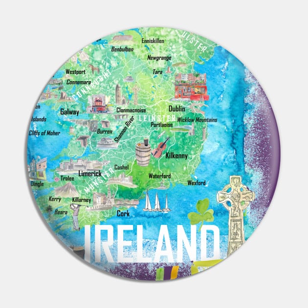 Ireland Pin by artshop77