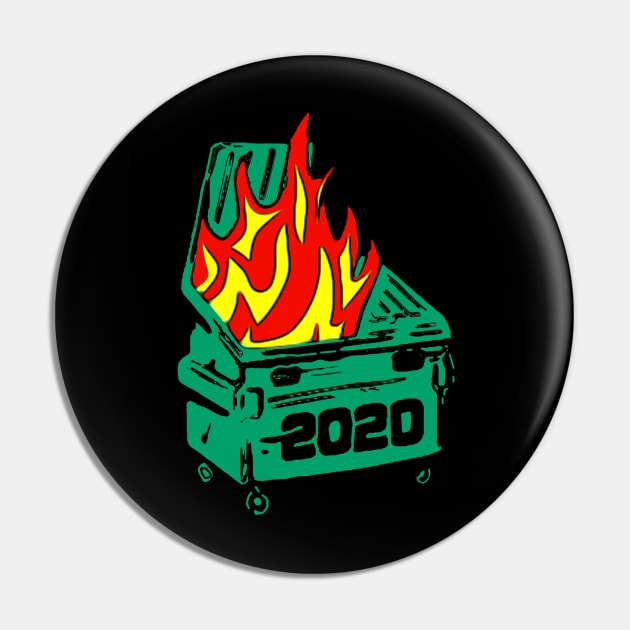 2020 Dumpster Fire Pin by tamzelfer