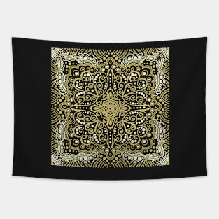 gold pattern Tapestry