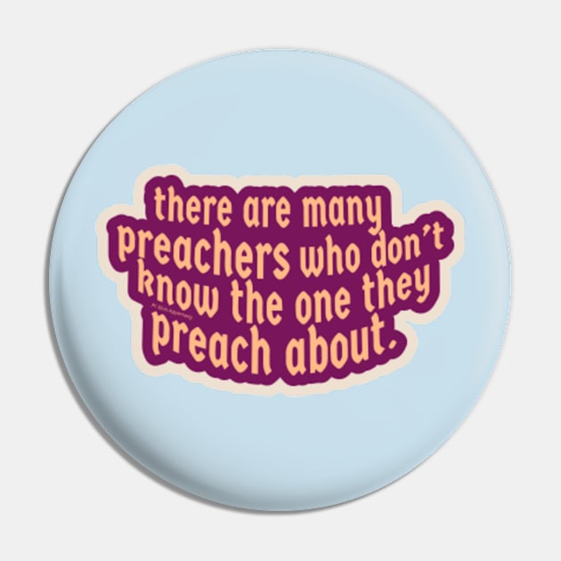 Preachers Pin by Nokwasem