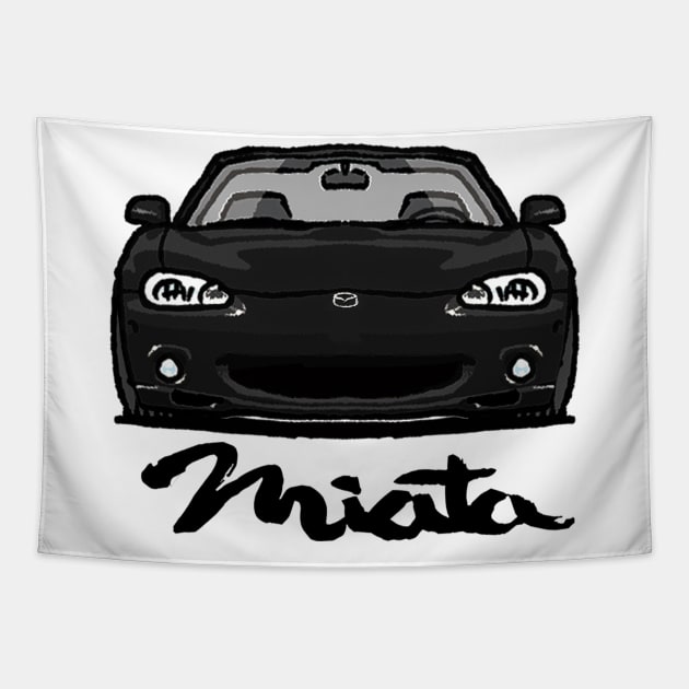MX5 Miata NB FL Black Tapestry by Woreth