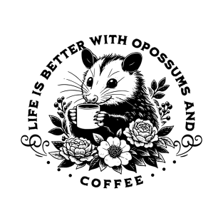 Opossum Coffee T-Shirt