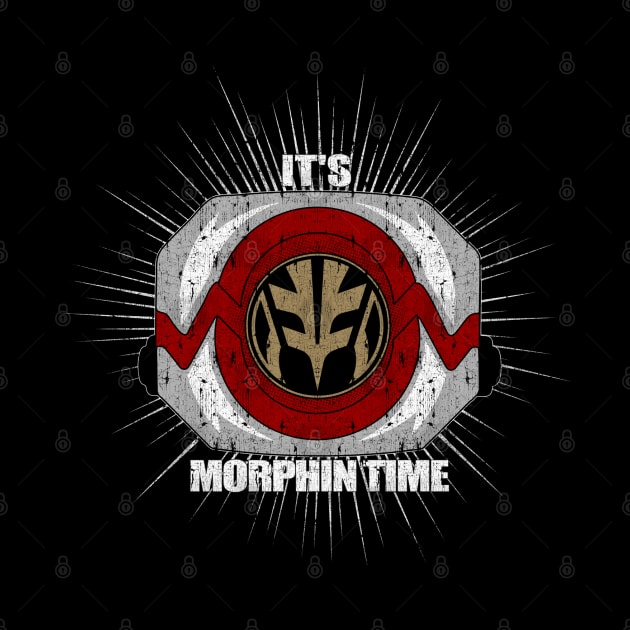 Its Morphin Time (White) by Designsbytopher