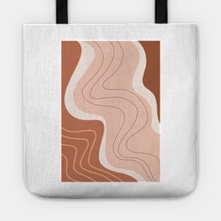 Mid Century Modern, Abstract Shapes 2 Tote