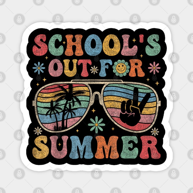 School Out For Summer v3 Magnet by luna.wxe@gmail.com