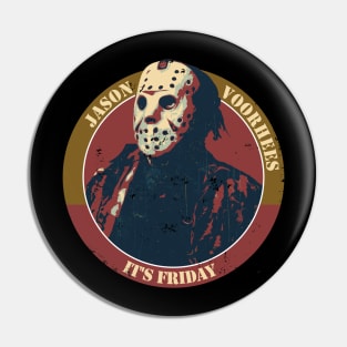 jason voorhees- it's friday Pin